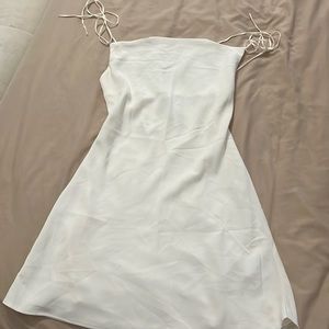 Abercrombie & Fitch off white mini dress